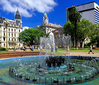 plaza in Buenos Aires