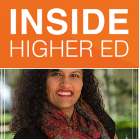 Prof Priya featured at Inside Higher Ed