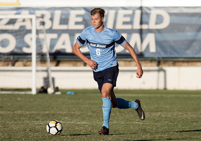 Aaron Frey, Men's Soccer