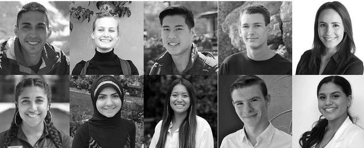 Here are some of the many USD students who've been chosen as 2018-19 recipients of USD Alumni Endowed Scholarship funding. Events such as the USD Wine Classic contribute to the scholarship fund.
