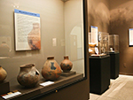 <p>Old Chocolate and Other Surprises: Learning from the May Collection<br />Image of ceramics that are on exhibit in Old Chocolate and Other Surprises, which is being held in the David W. May Gallery, Serra Hall 214A, from 11/1/2012 to 5/27/2013.</p><p style="text-align: right;"><em>Photograph by Erika Johnson.</em></p>