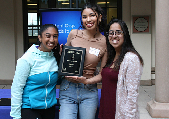 Student Orgs Awards to Conference 2018