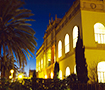 Warren Hall at Night