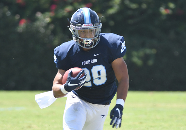 Emilio Martinez, USD running back