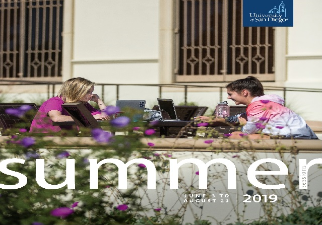 Summer Sessions 2019 Flier