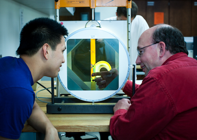 James Kohl, PhD with student