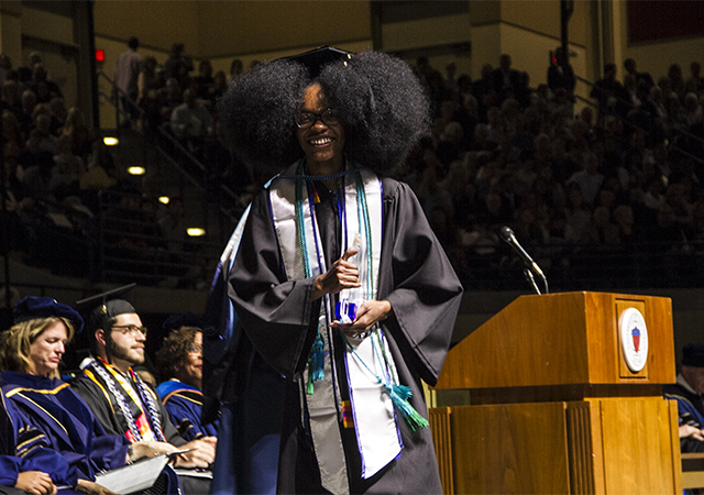 Tiasha Rogers, 2018 Alcala Award winner