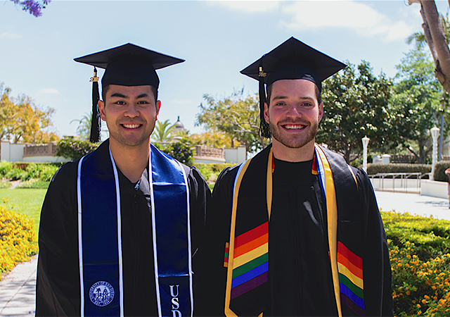 2018 Valedictorians: Anthony Shao, left, and Chris Harrop