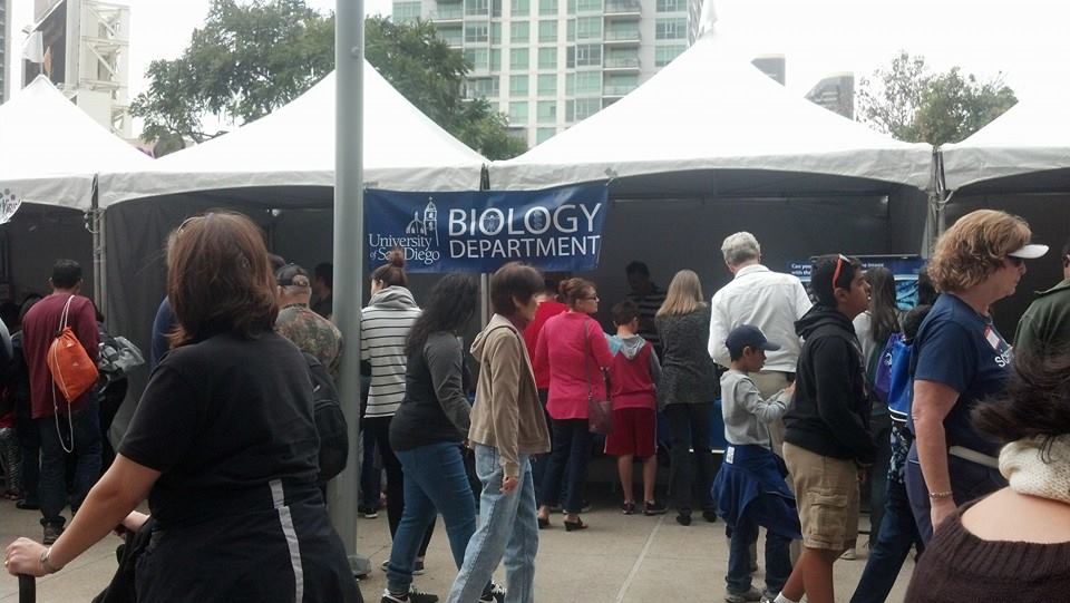 USD Biology at the San Diego Festival of Science and Engineering