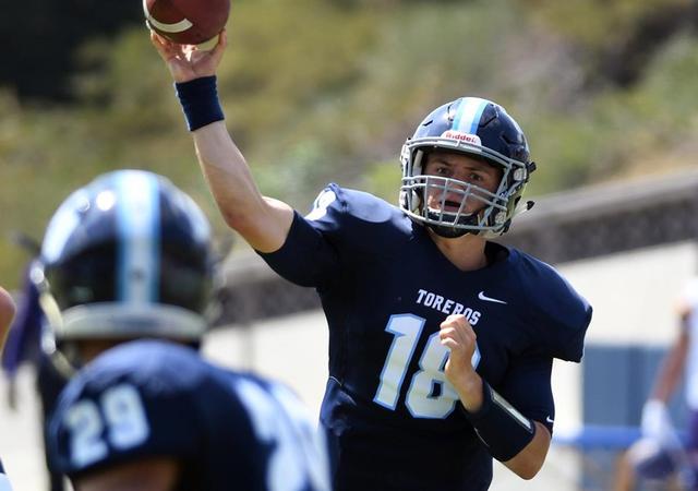 USD QB Anthony Lawrence