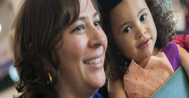 Dr. Ruiz and her daughter