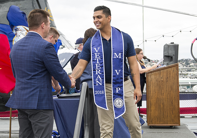 MVP Graduation 2018 on USS Midway