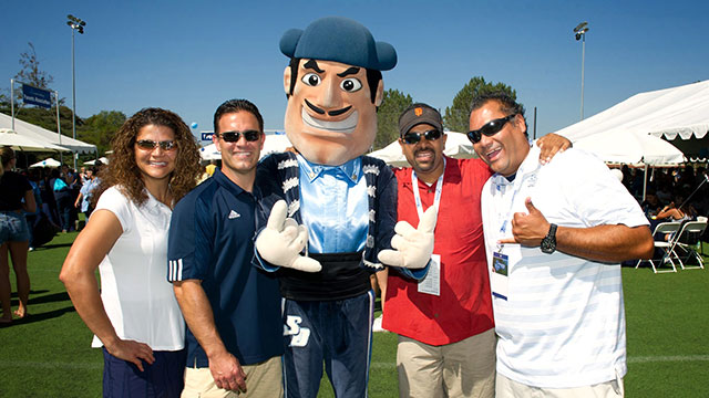 The University of San Diego Undergraduate Admission team