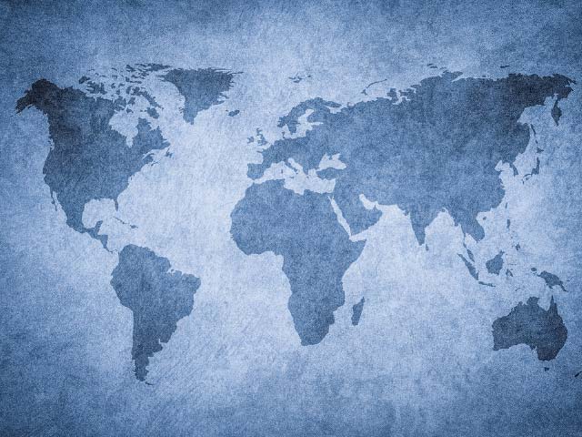 a map of the world