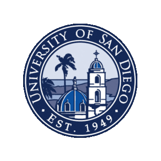 animated image of usd circular medallion logo rotating