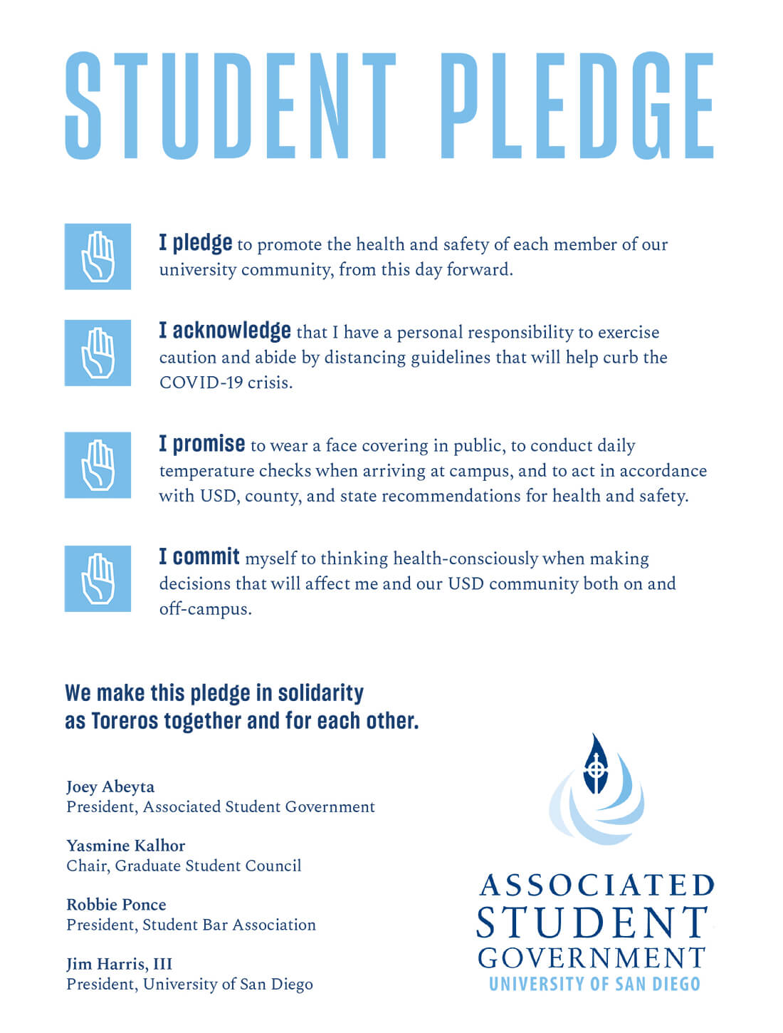 student-pledge-the-torero-blueprint-university-of-san-diego