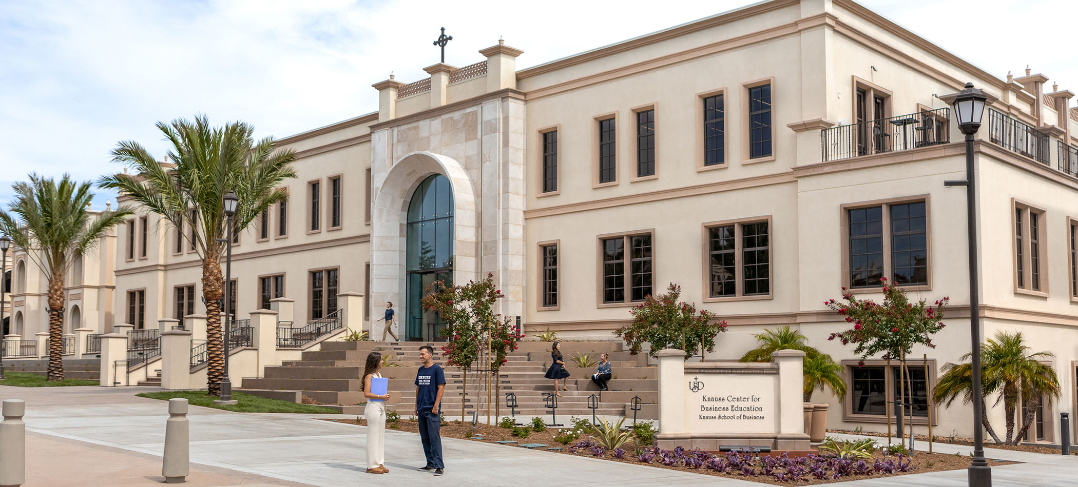 The Knauss School of Business on the usd campus