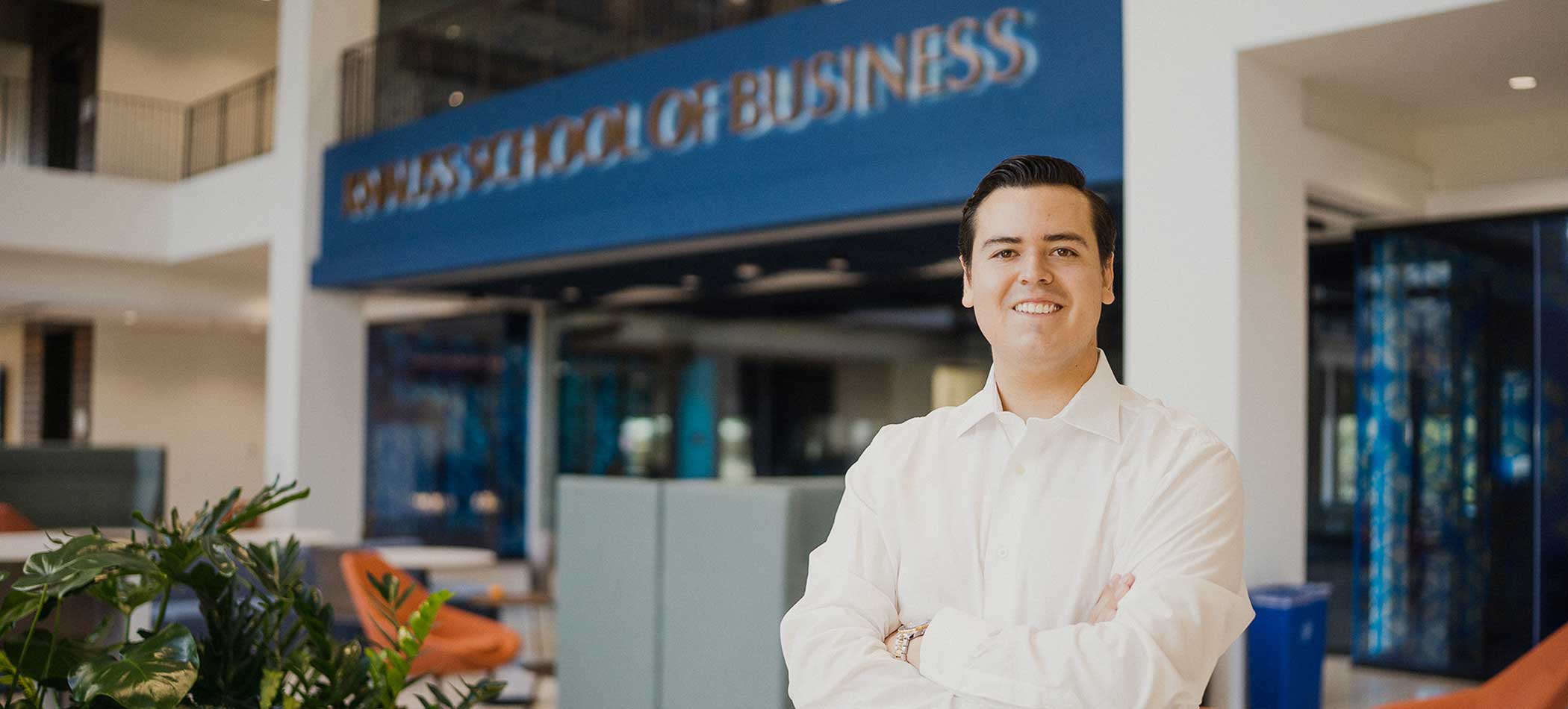 A student in the knauss center for education