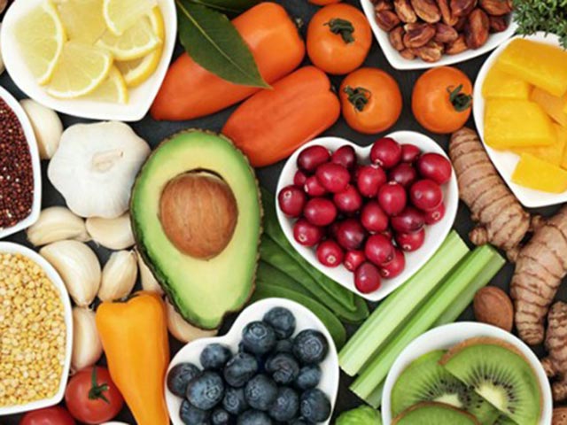 Fruits and vegetables