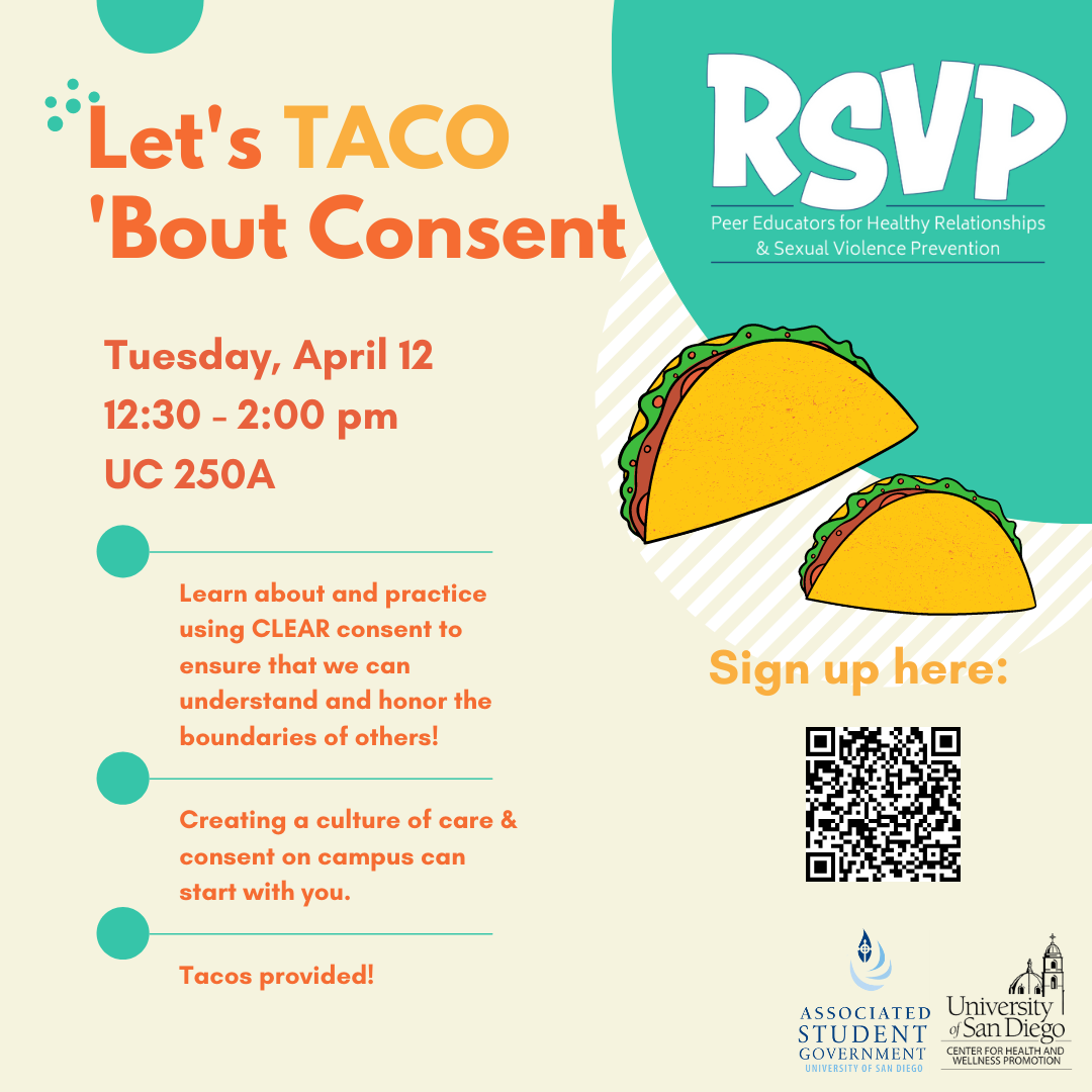 Let's Taco Bout Consent Flyer