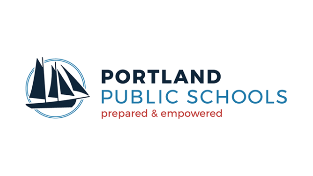 Portland Public Schools logo. Includes text "prepared and empowered"