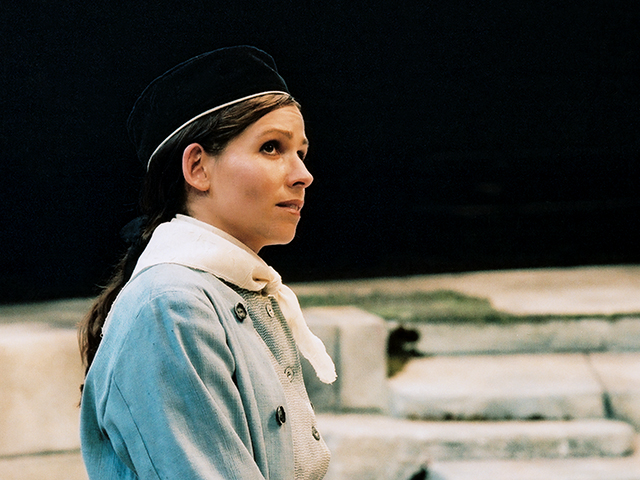 USD student performing in Twelfth Night