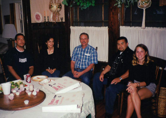 Seated left to right: Fernando Rejon, Gail Perez, Eugene Labovitz, Rudy Guevarra, Katie Hardy