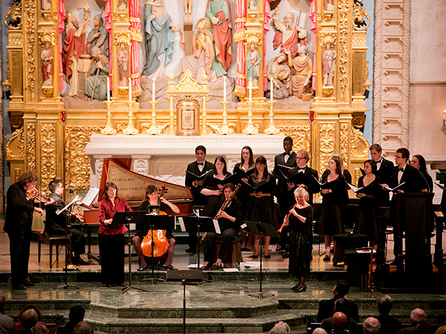 The Angelus concert in Founders Chapel