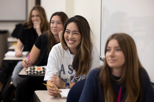 Students in class.