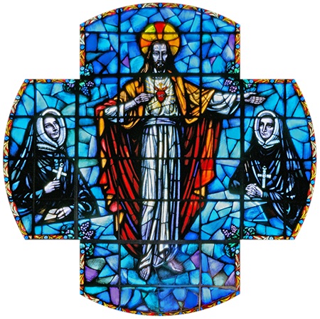 Sts. Madeline Sophie Barat and Rose Philippine Duchesne, from The Immaculata at USD