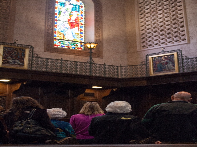 Founders Chapel stained window
