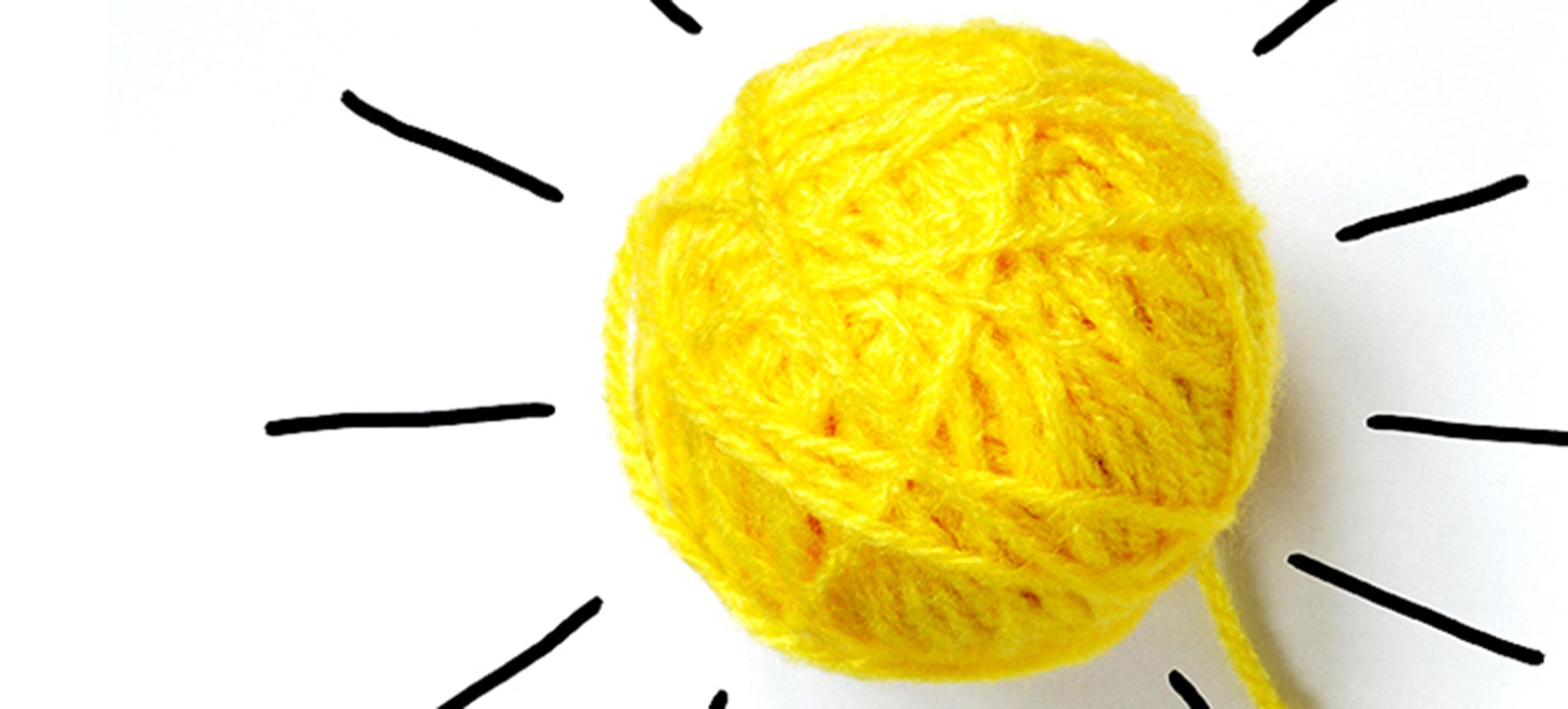 A ball of yarn