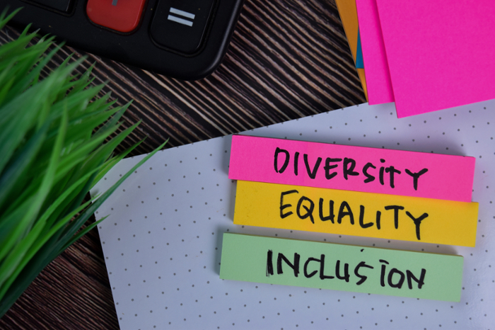 Diversity, equity, inclusion.