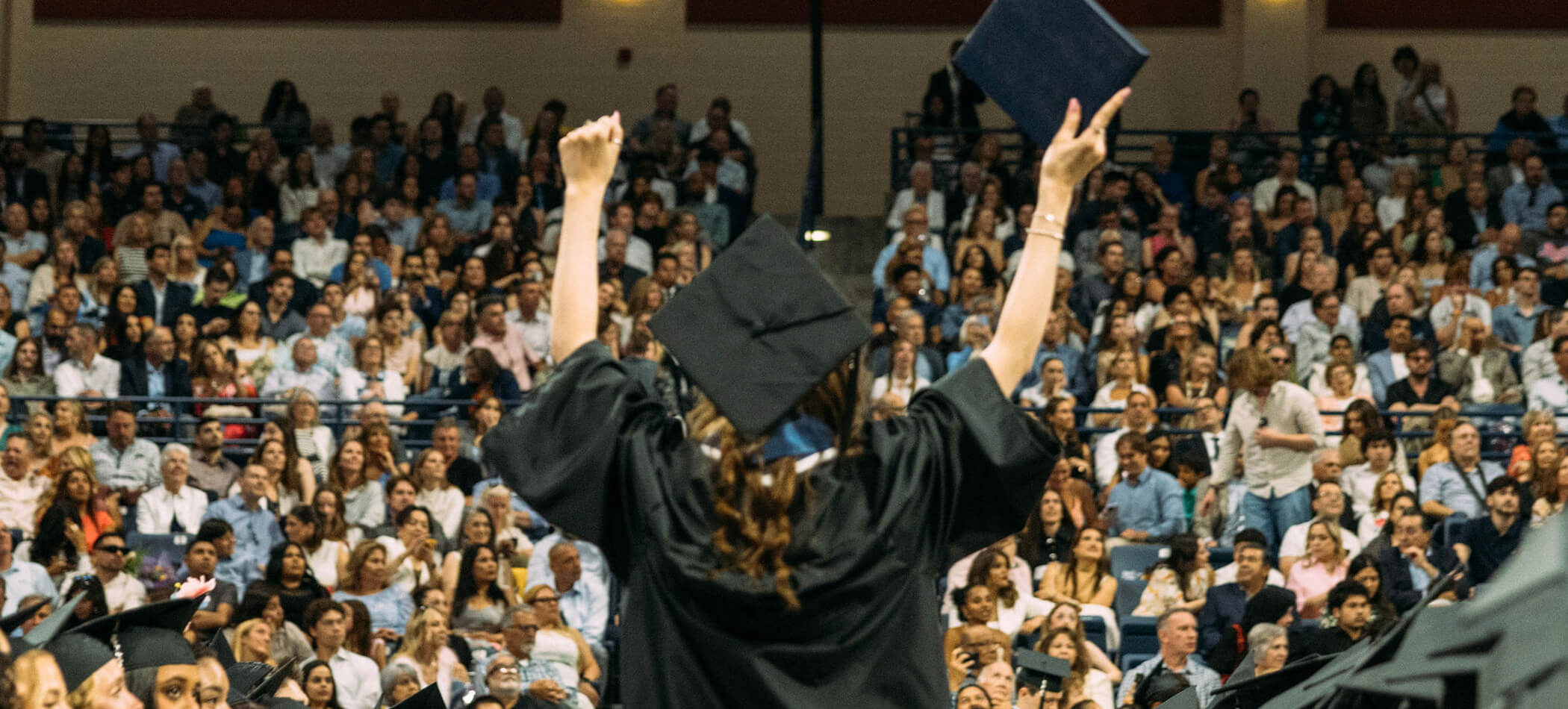 USD commencement crowd