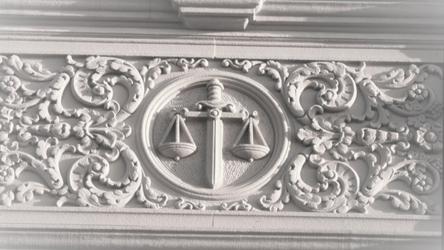 Warren Hall closeup