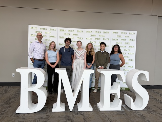 students in front of BMES