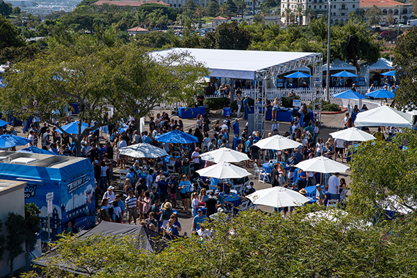 A USD Tailgate event