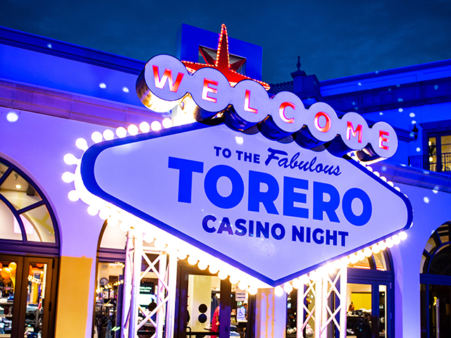 The Fabulous Torero Casino Night decor