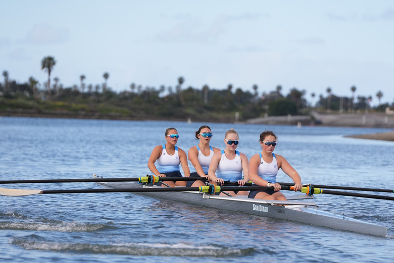USD women's rowing team