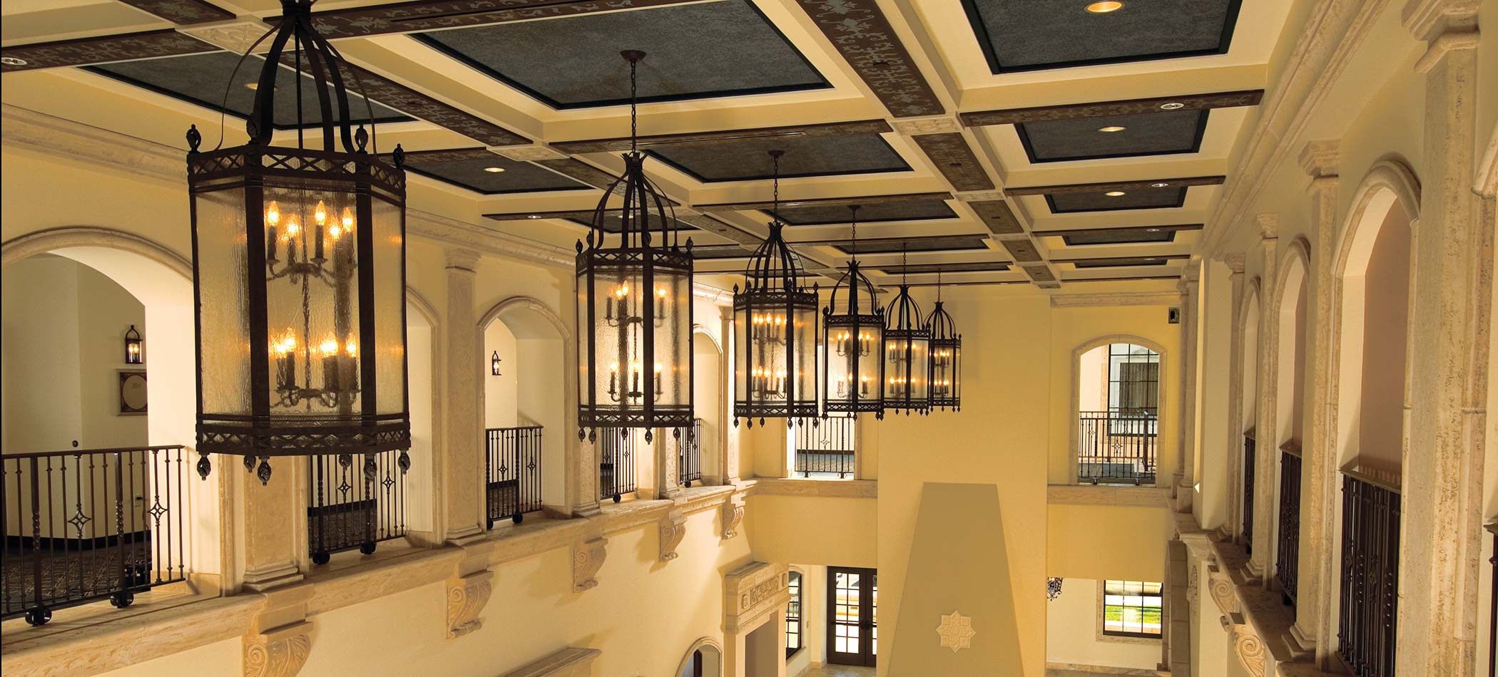 the foyer of the school of leadership and education sciences