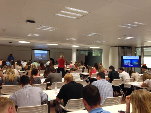 Madrid Center's Bilbao classroom.