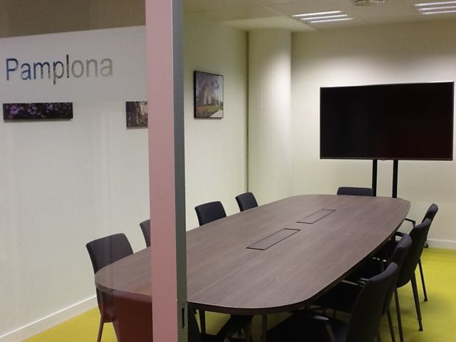 Madrid Center's Pamplona seminar room.