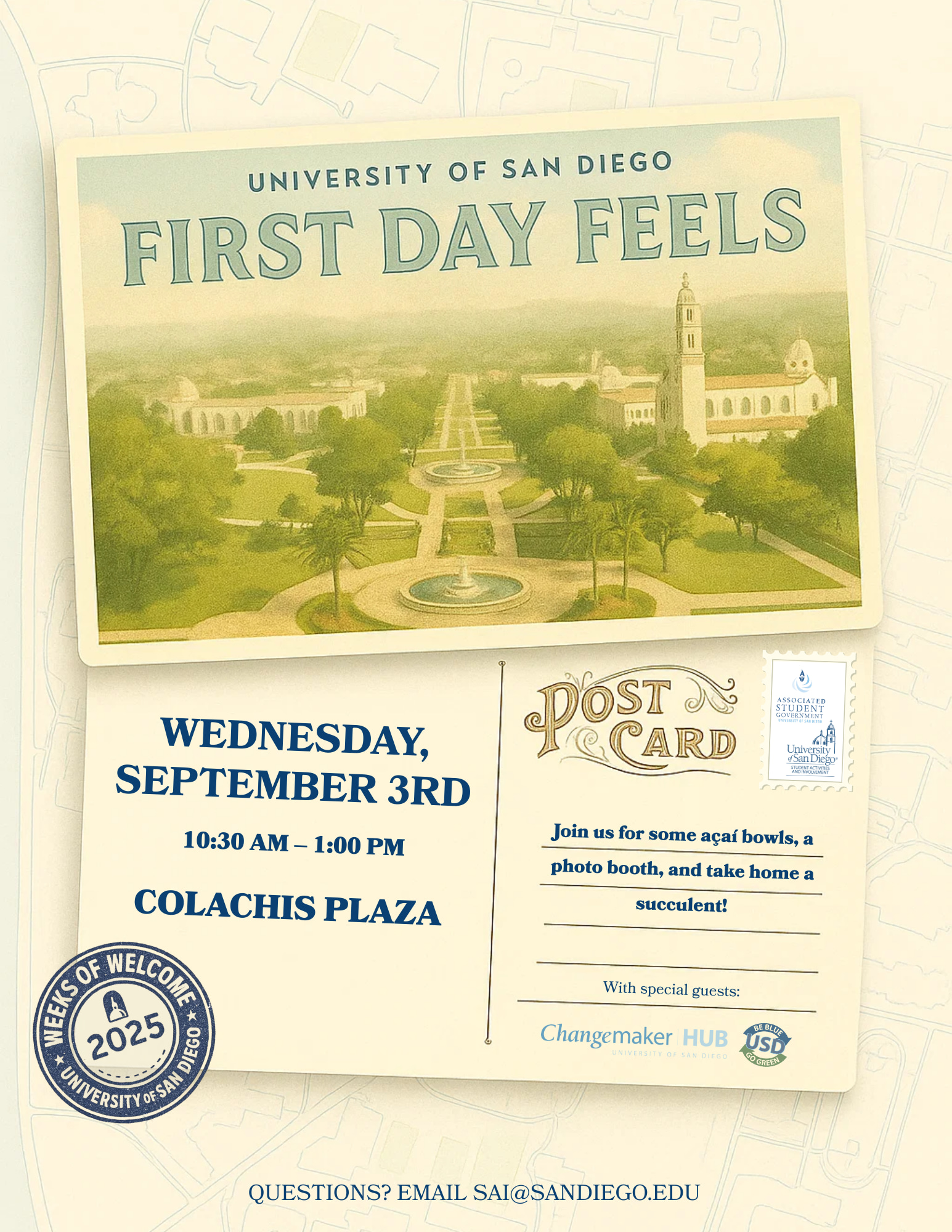 First Day Feels Flyer - WoW 2025