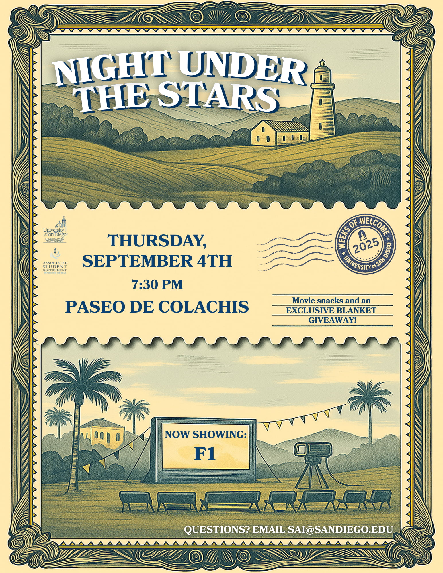 WoW 2025 - Movie Night Flyer