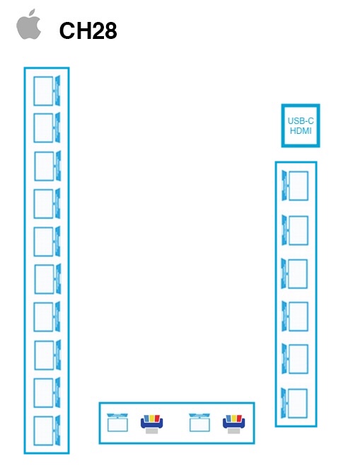 map of the room