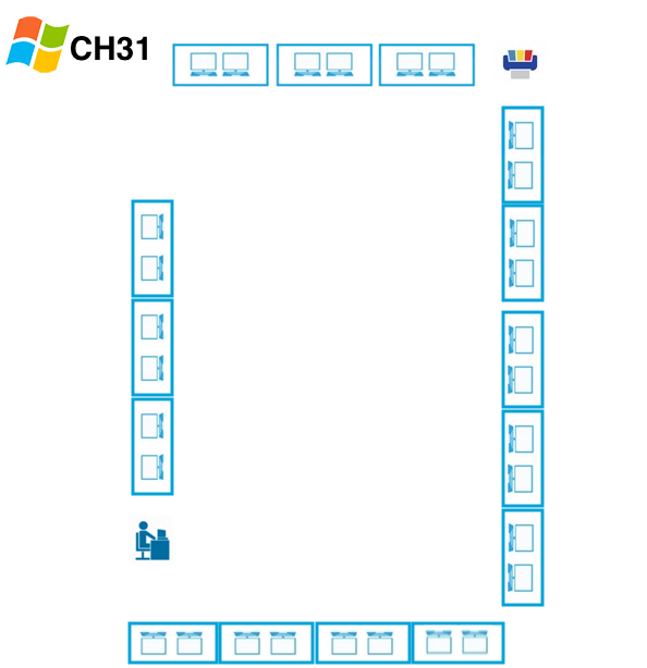 map of the room