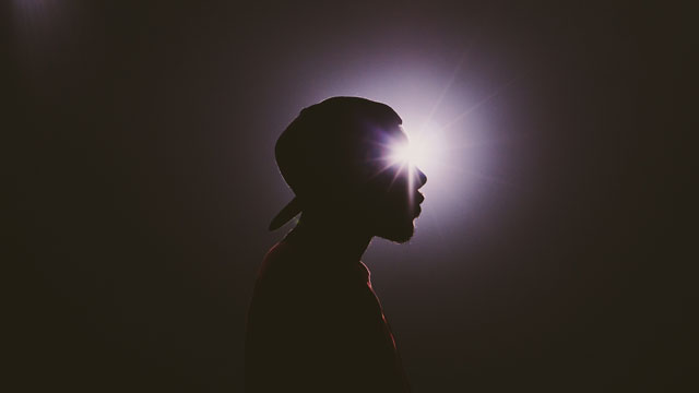 A person's eyes lighting up with knowledge.