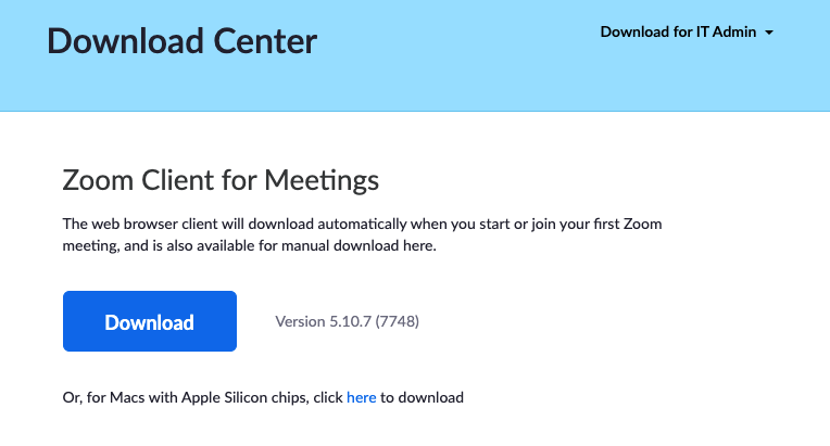 download center