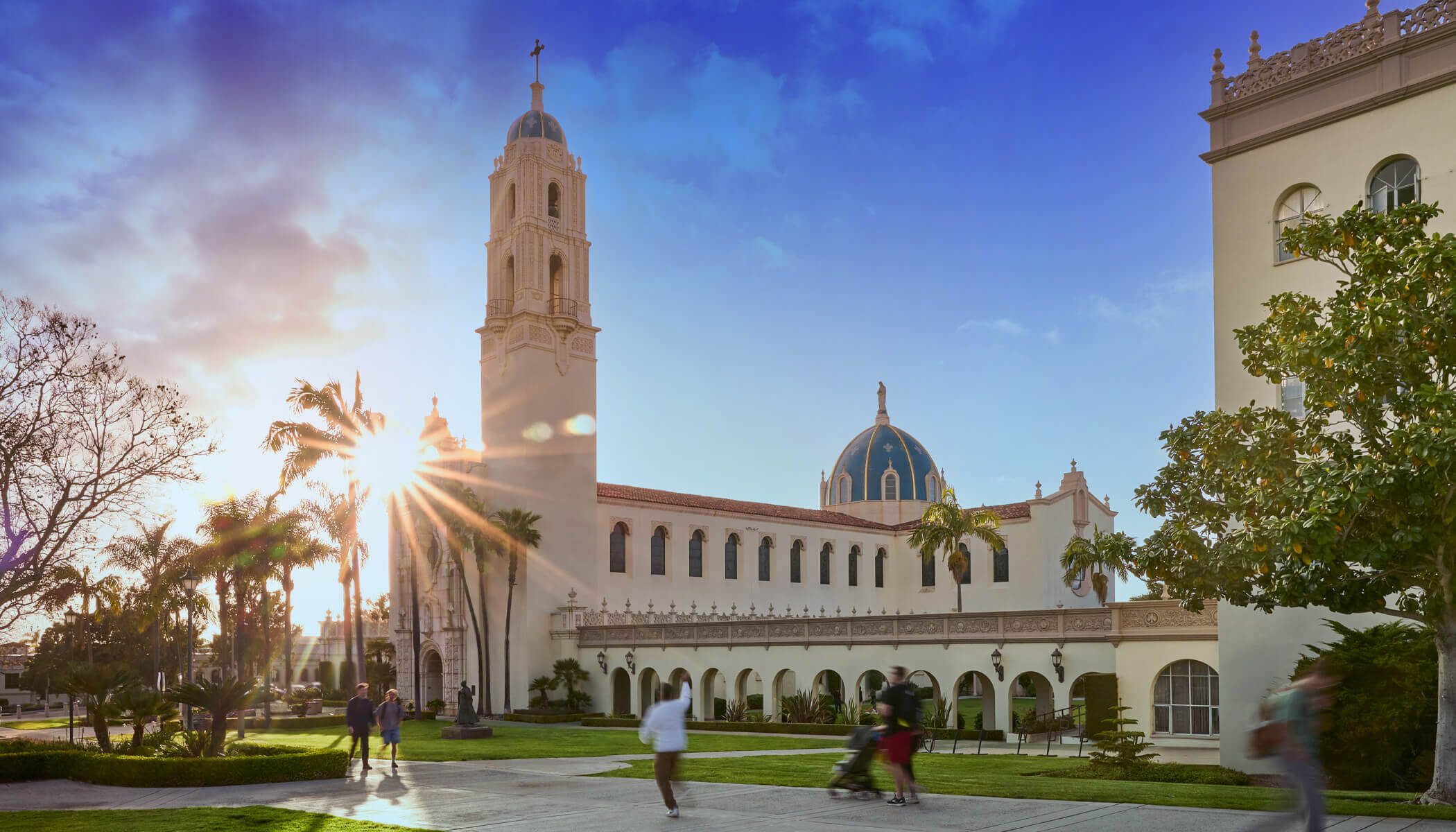 USD campus and Immaculata
