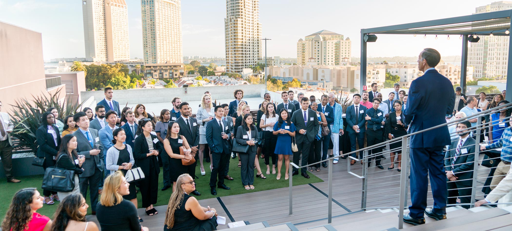 A presentation by a USD faculty member